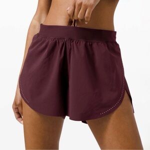 Lululemon Find Your Pace Short 3" *Lined in Cassis